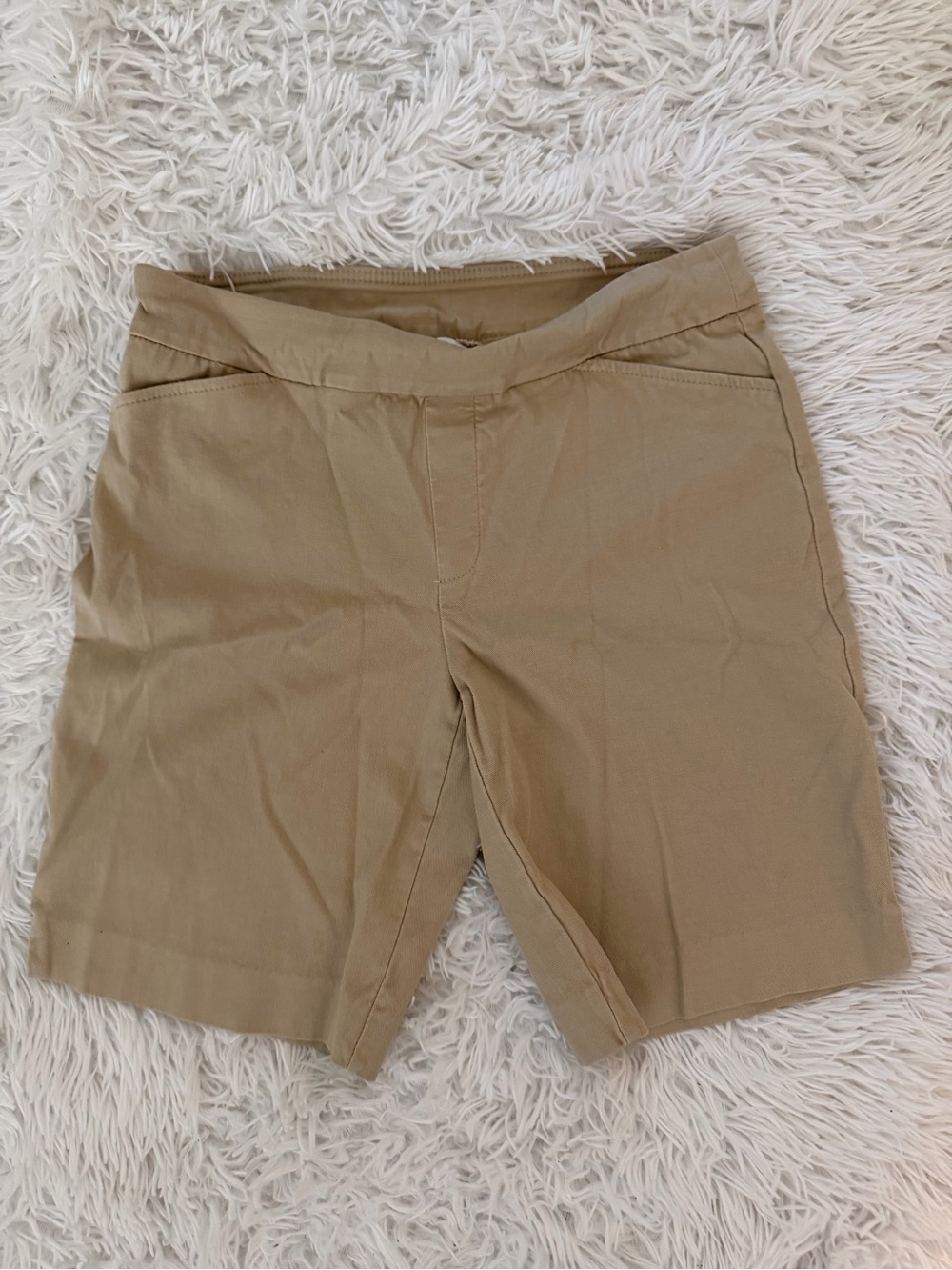 Time and Tru Stretch Khaki Chino Shorts Women’s Small 4-6